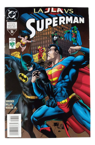 La Jla Vs. Superman. Vid. Dc Comics. En Español. Tomo Único.
