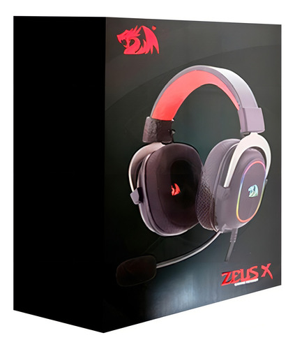 Audifono Gamer Redragon Zeus X H510 Rgb Black Color Negro