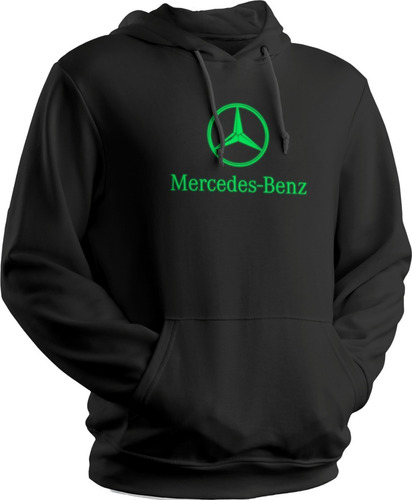 Sudadera Mercedez Benz Logo Brilla En La Oscuridad