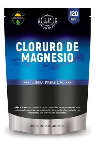 Cloruro De Magnesio Puro En Polvo X 120 Grs. Sabor Propio