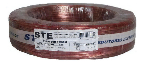 Cabo Bicolor Polarizado Cristal 2x18 - Ste