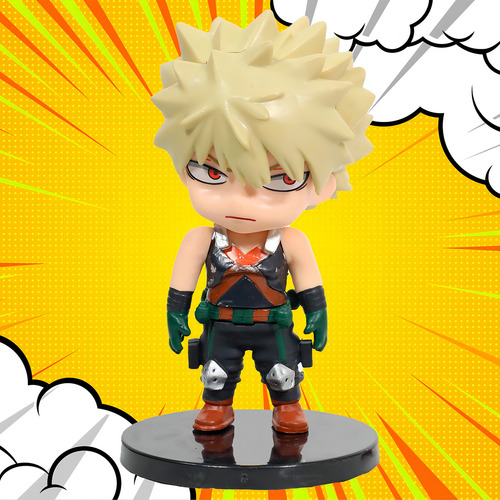Figura De Acción Deku, Bakugo, Todoroki De Tenking My Hero Academia