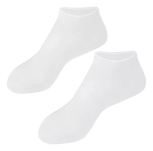 Calcetines De Talón De Gel De Spa Hidratantes De Silicona Y