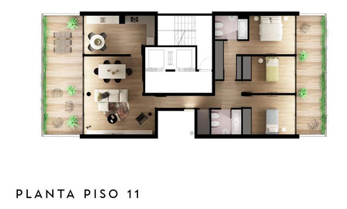 Imagen 9 de 12 de 1-2-3 Dormitorios Con Amenities Y Opción De Cochera