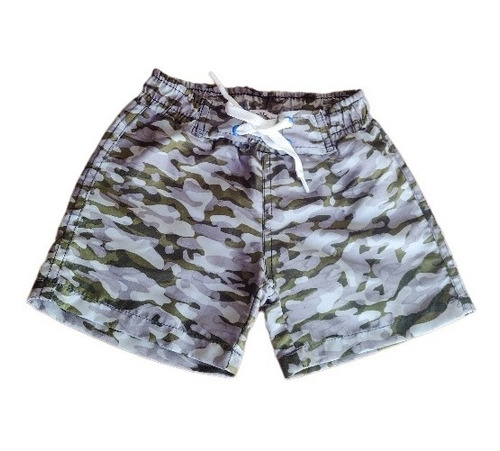 Shorts De Baño Bebé Camuflado