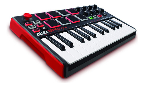 Teclado Akai Controlador Midi Usb Mpk Mini Mk2 En Caja