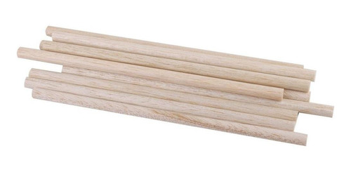 Imagen 9 de 10 de Palos De Madera En Blanco De Madera De Balsa 8x8mm