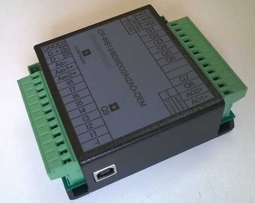 Clp - Cp-ws13/8di8do2ai2ao Oem - Usb E Rs485 Modbus Rtu