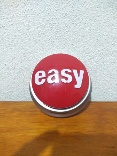 Botón Anti Estrés Easy Button Marca Staples Original.
