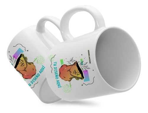 Taza Blanca Personalizada Con Tu Diseño 11 Oz