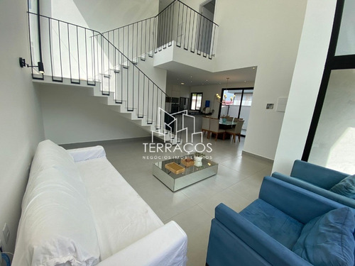 Imagem 6 de 30 de Lindo Sobrado Com 223 M² 4 Dormitórios Suítes/3 Com Closet No Condomínio Ibi Aram I Em Itupeva - Sp - Ca00679 - 70646338