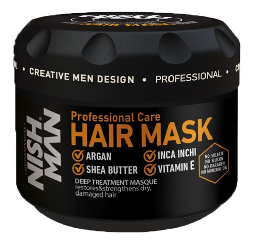 Nishman Hair Mask Mascarilla Para El Cabello 300ml