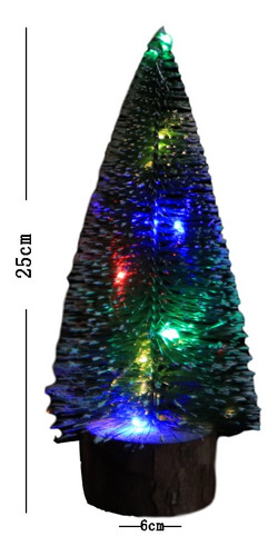 Imagen 3 de 7 de Puesta De La Mesa Mini Luces Led Del Árbol De Navidad