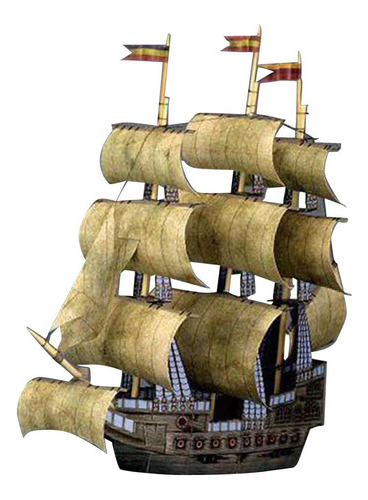 Barco Pirata Artesanía Regalos Barcos De Vela Modelo A
