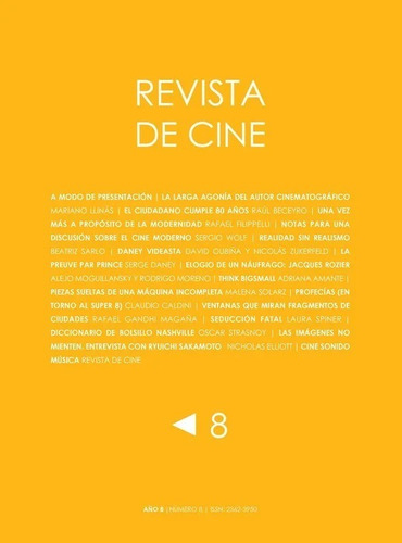 Revista De Cine - Número 8