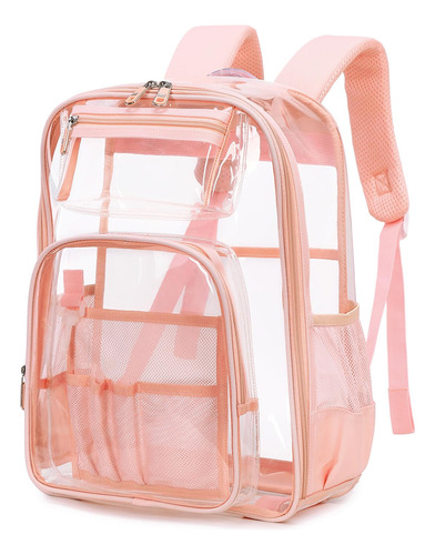 Pig Pig Girl Mochila Transparente Para Niñas Tpu Resistente