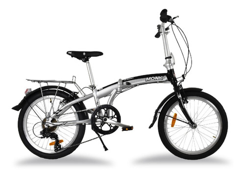Imagen 1 de 8 de Bicicleta Flink Plegable/alum Rodada-20 7 Velocidades