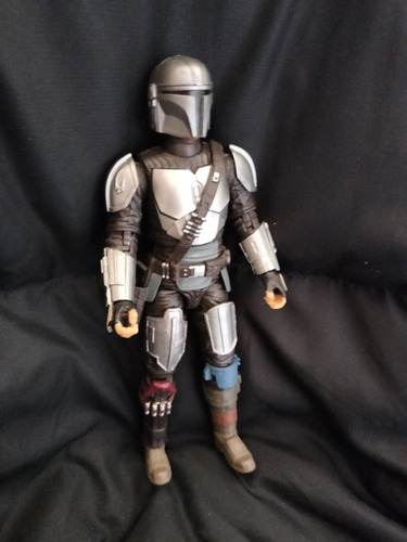 Figura De Acción The Mandalorian Star Wars Disney Impecable (Usado)