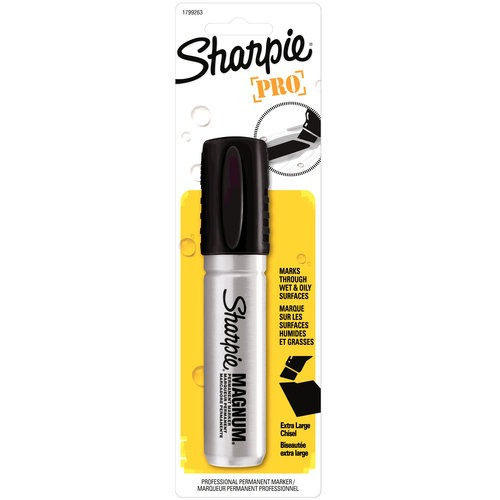 Marcador Sharpie Pro Magnum Punta De Cincel Color Negro