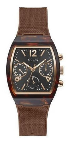 Reloj Guess Raven Gw0306l3 Mujer Cafe Original