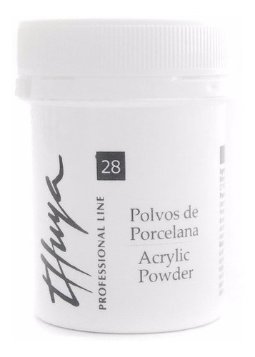 Thuya Manicuria Polvo Porcelana Uñas Esculpidas Blanca 28gr