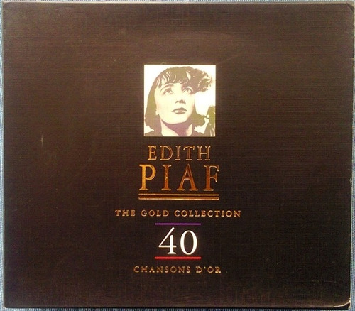 Cd The Gold Collection - 40 Chans Edith Piaf