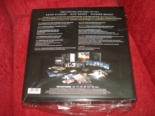 Box Pink Floyd / (nuevo Sellado) Cd+bluray+dvd+vinilo Y Mas
