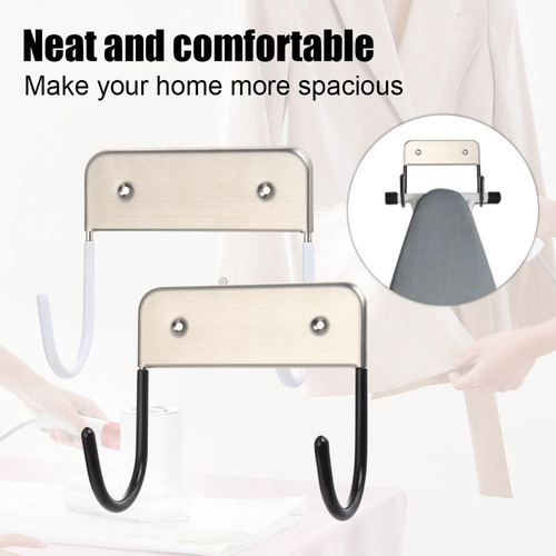 2 Soporte Para Tabla De Planchar Para El Hogar, 2 Piezas