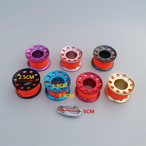 2 X 2-4pack 10m Aleación Cueva Scuba Tech Buceo 2 Piezas