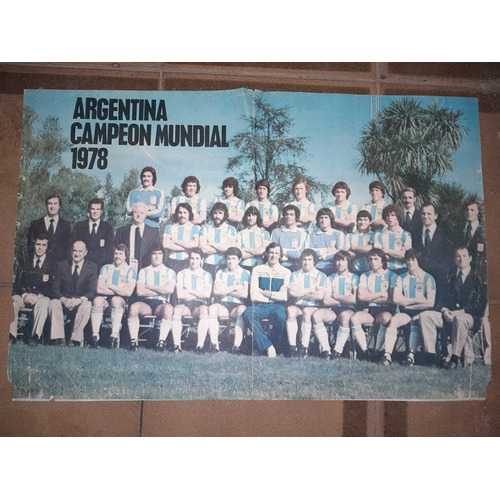 Posters Argentina Campeón Mundial 1978