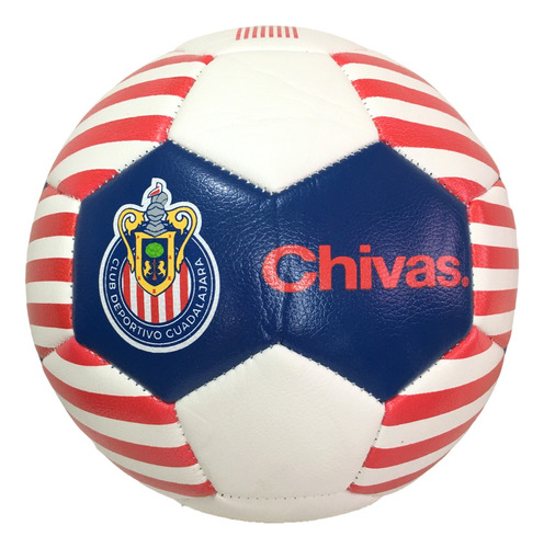 Balón De Fútbol De Chivas De Guadalajara No. 5 Color Blanco