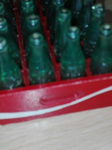 Mini Cajon De Coca Cola Plastico (Usado)