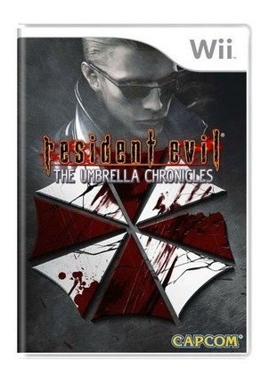 Wii Resident Evil Umbrella Chronicles - Americano