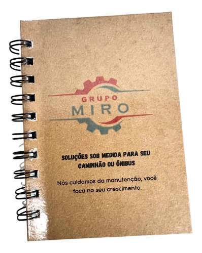 20 Cadernos De Anotações Com Marca Arte Na Capa Brindes Logo