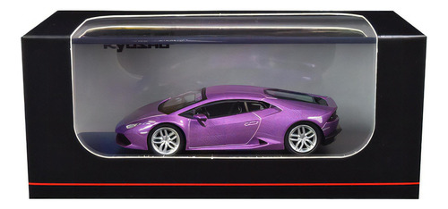 Auto a escala Lamborghini Huracan Coupe 1:64 color morado