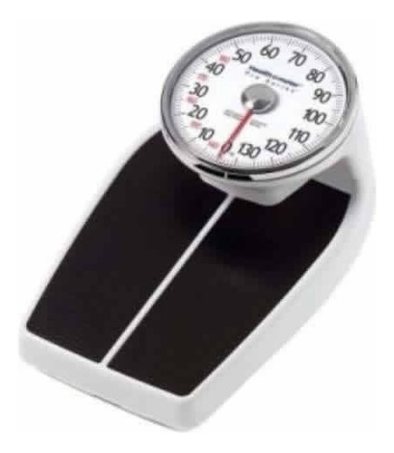 Balanza Bascula De Piso Profesional Health O Meter ® 160kg Color Negro