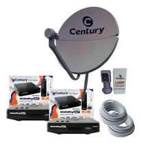 Comprar Antena Parabólica Century 75cm Banda Ku 5g C\u002F 2 Midiabox B5