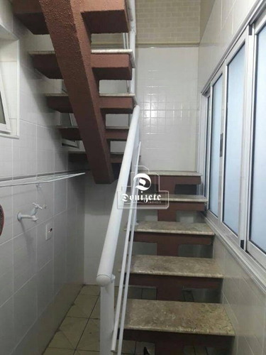 Cobertura Com 3 Dormitórios À Venda, 150 M² Por R$ 678.000,00 - Santa Maria - São Caetano Do Sul/sp - Co11620