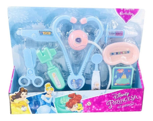 Brinquedo Kit Medico Com Acessorios Princesas Disney 17359