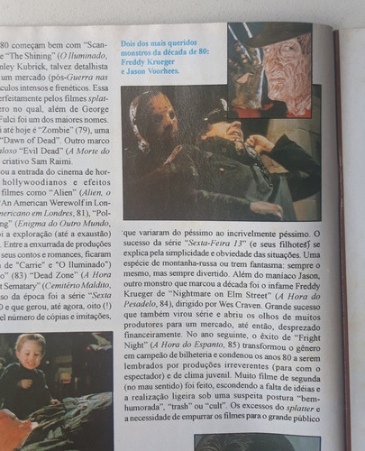 Revista Filmes Terror Psico Video. Frete Gratis (Usado)