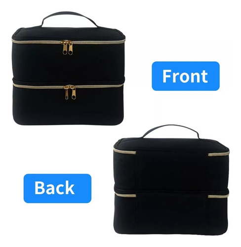 Bolsa De Transporte De Para Unhas Com Divisores Macios