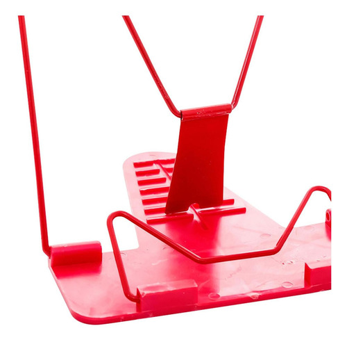 Imagen 6 de 6 de Soporte De Papel Soportes De Libros Portátiles Rojo