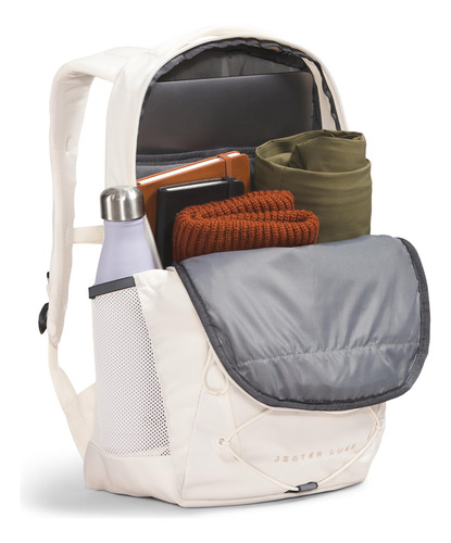 Mochila The North Face Jester Luxe Everyday Para Mujer Blanc