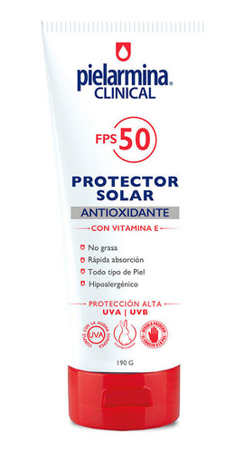 Protector Solar Fps 50 Con Vitamina E | Pielarmina Clinica