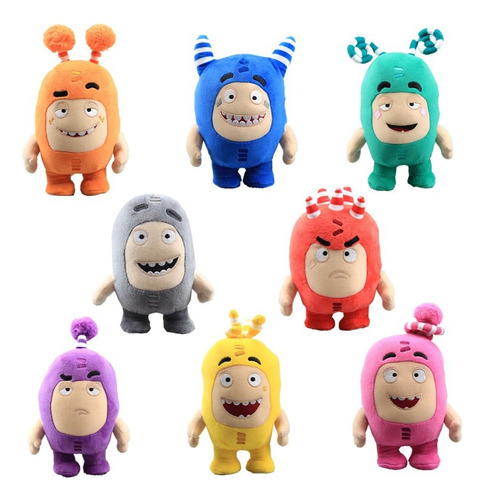 8pcs 18cm Dibujos Animados Oddbods Toy