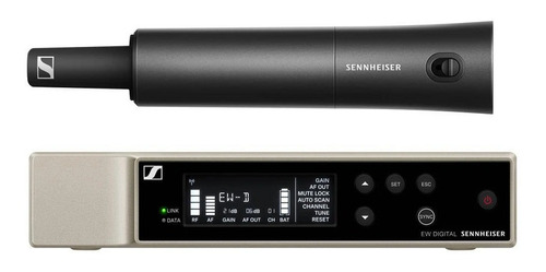 Sistema De Microfone Sennheiser Ew-d Skm-s Q1-6 Base Set