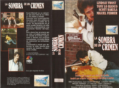 In The Shadow Of A Killer Vhs Scott Bakula Lindsay Frost