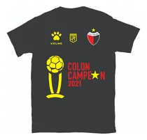 Comprar Remera Algodon Colón De Santa Fe Colón Campeon 2021