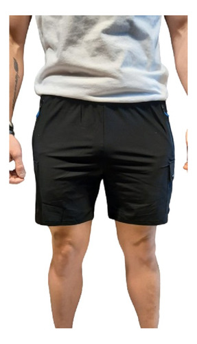 Bermuda Short Cargo Deportivo Hombre Santoleon  C/azul