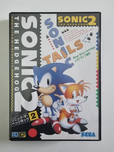 Sonic 2 , Item Original - Jogo para Mega Drive - Ifgames Diversões